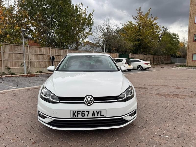Used VW Golf VII 2017 White Hatchback