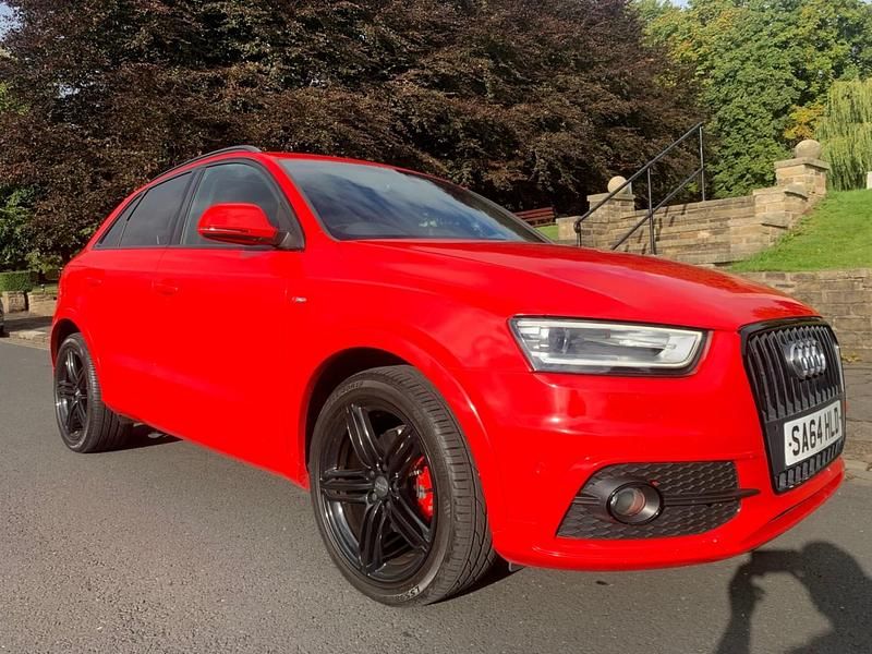 Red Used 2014 Audi Q3 S-line plus SUV | £9,995 (Super price) - Image 1/4