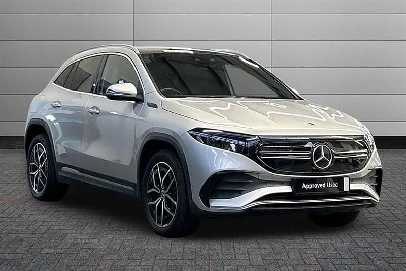 Used Mercedes EQA250 AMG Line Premium 139 kW (190 HP) 2021 Iridium silver SUV