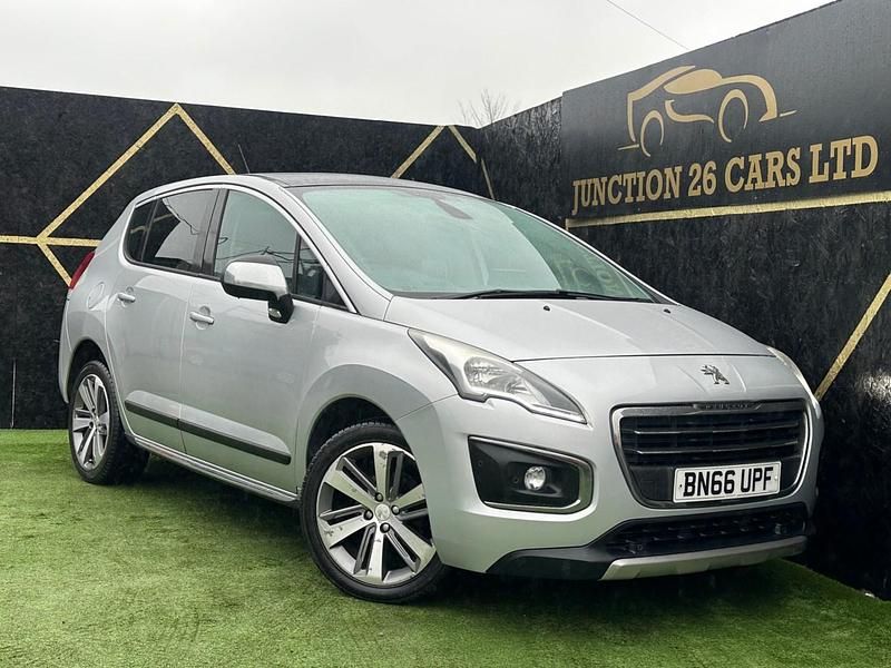 Silver Used 2016 Peugeot 3008 Allure Hatchback | £5,495 (Good price) - Image 1/4