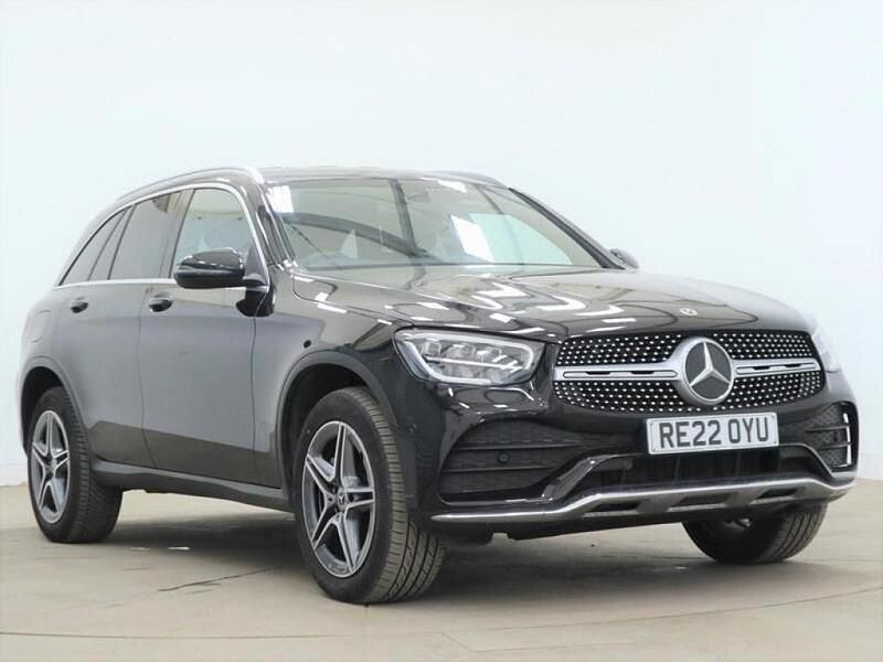 Black Used 2022 Mercedes GLC300e AMG line Estate | £26,991 (Fair price) - Image 1/4