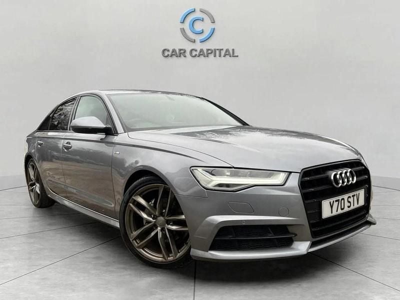 Used Audi A6 Black Edition 190 HP (139 kW) 2017 Grey Sedan