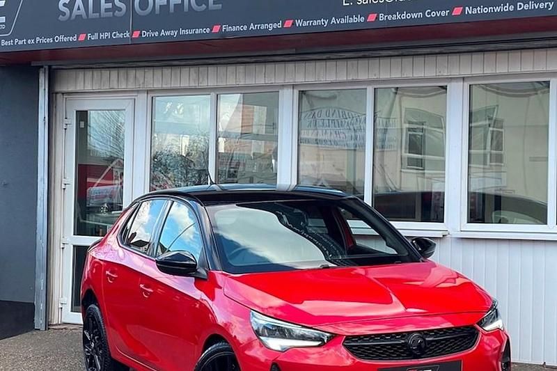 Used Vauxhall Corsa-e Edition 100 kW (136 HP) 2022 Red Hatchback