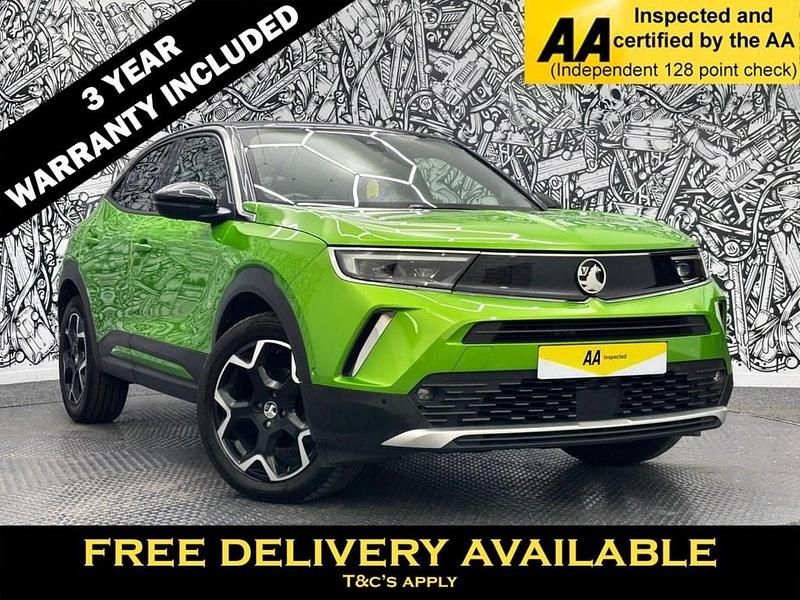 Used Vauxhall Mokka Ultimate 130 HP (95 kW) 2021 Green SUV