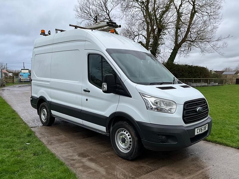 Used Ford Transit 155 HP (114 kW) 2016 White Van