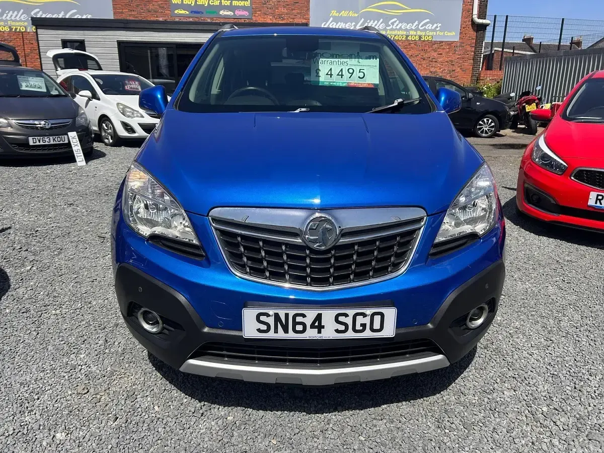 Used Vauxhall Mokka 115 HP (84 kW) 2014 Blue SUV