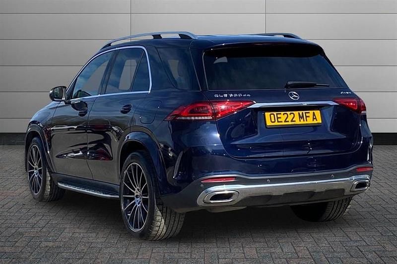 Used Mercedes GLE350 AMG Line Premium 320 HP (235 kW) 2022 Blue Estate