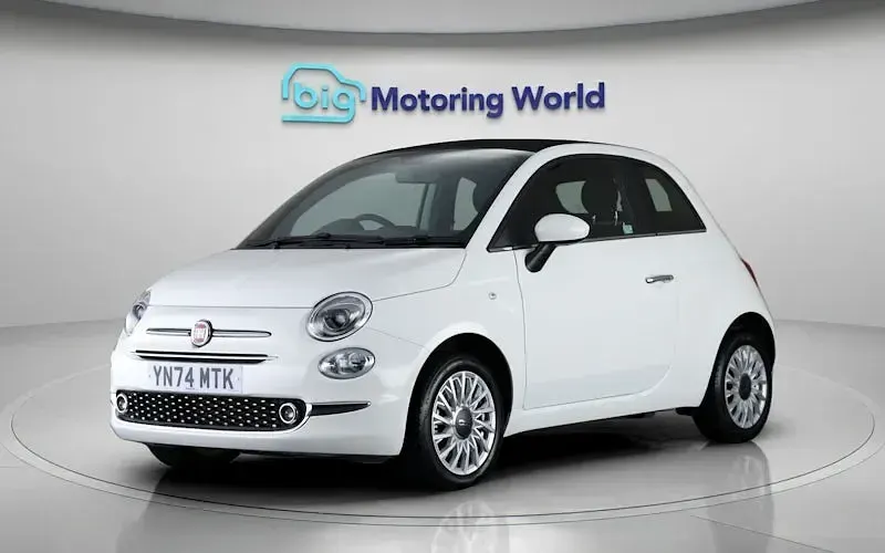 Used Fiat 500C 69 HP (50 kW) 2024 White Cabriolet