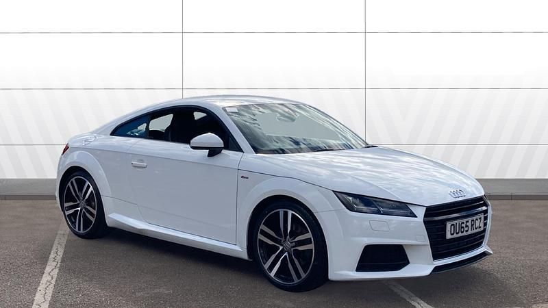 White Used 2015 Audi TT S-Line Coupe | £13,979 (Fair price) - Image 1/3
