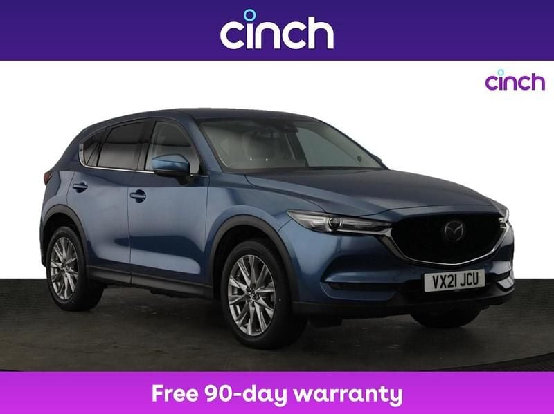Blue Used 2021 Mazda CX-5 Inclusive SUV | £18,899 (Good price) - Image 1/3