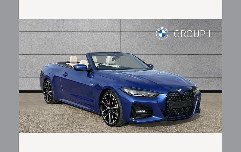 Blue Used 2022 BMW 420 M Sport Cabriolet | £29,995 (Super price) - Image 1/4