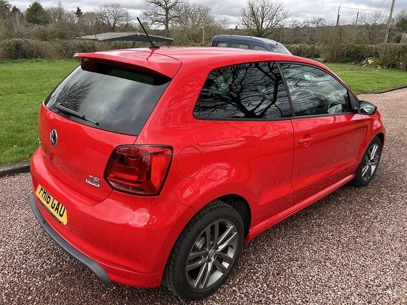 Used VW Polo R-line 2016 Red Hatchback