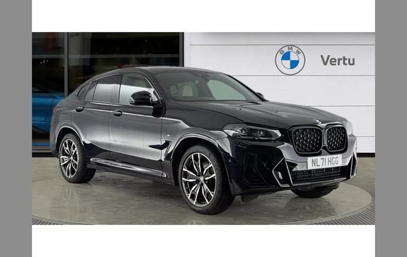 Black Used 2021 BMW X4 M Sport SUV | £31,697 (Fair price) - Image 1/4