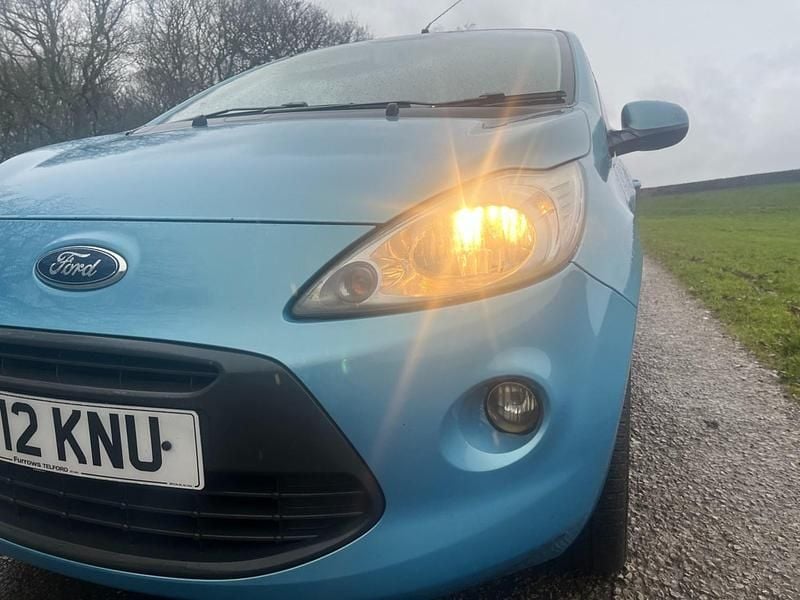 Used Ford Ka Zetec 69 HP (50 kW) 2012 Blue Hatchback