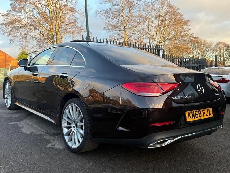Black Used 2018 Mercedes CLS350 AMG line Coupe | £22,991 (Fair price) - Image 1/4
