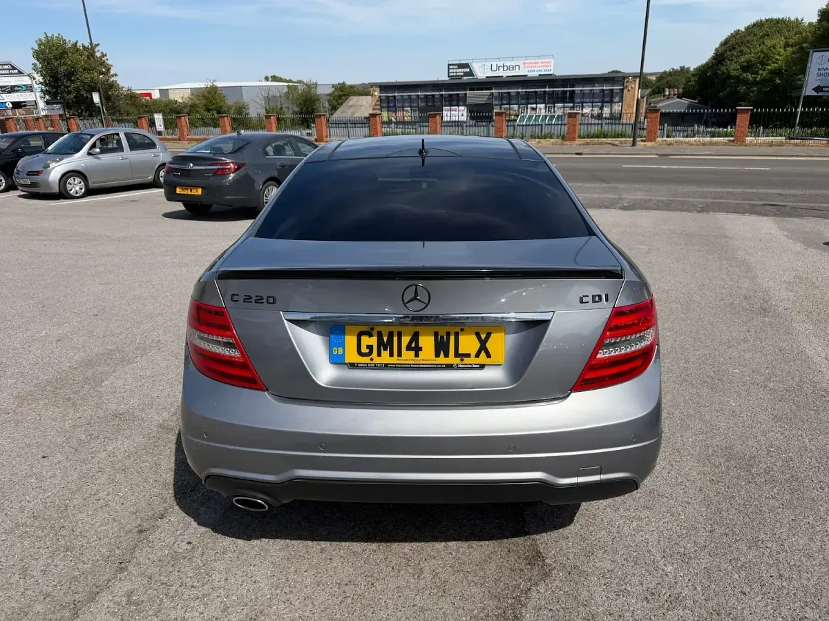 Used Mercedes C220 Sport Edition 2014 Silver Coupe