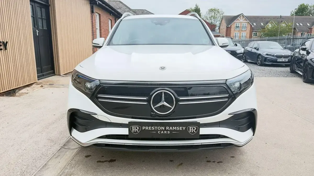 Used Mercedes EQB350 AMG line 214 kW (292 HP) 2023 White SUV