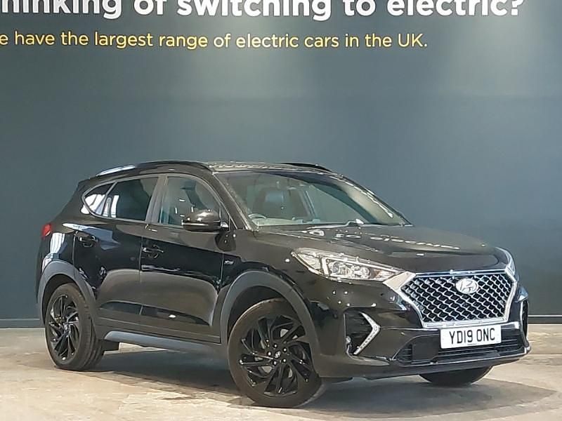 Used Hyundai Tucson N Line 177 HP (130 kW) 2019 Black SUV