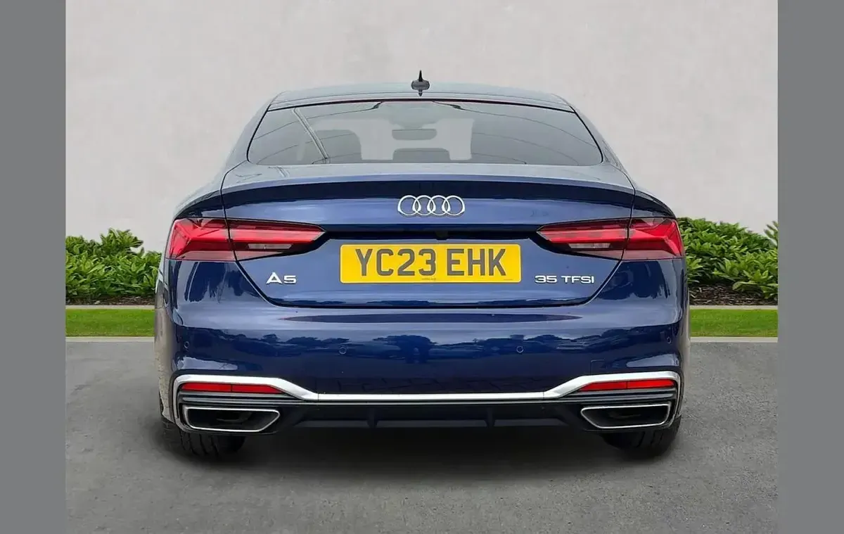 Used Audi A5 S-Line 147 HP (108 kW) 2023 Blue Coupe