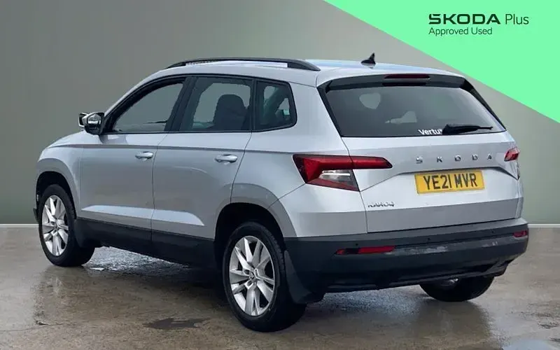 Used Skoda Karoq SE Technology 150 HP (110 kW) 2021 Silver SUV