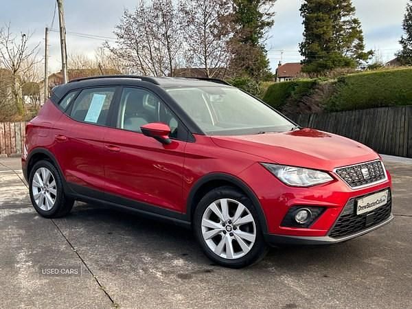 Red Used 2021 Seat Arona SE Technology SUV | £11,950 (Fair price) - Image 1/4