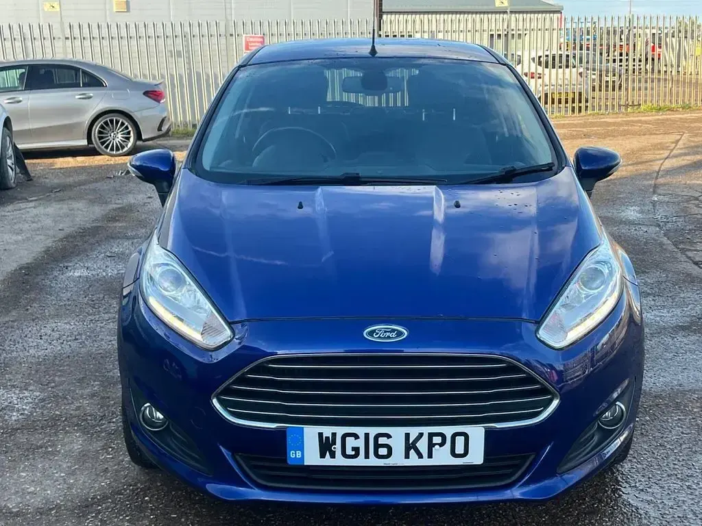 Used Ford Fiesta Titanium X 125 HP (91 kW) 2016 Blue Hatchback