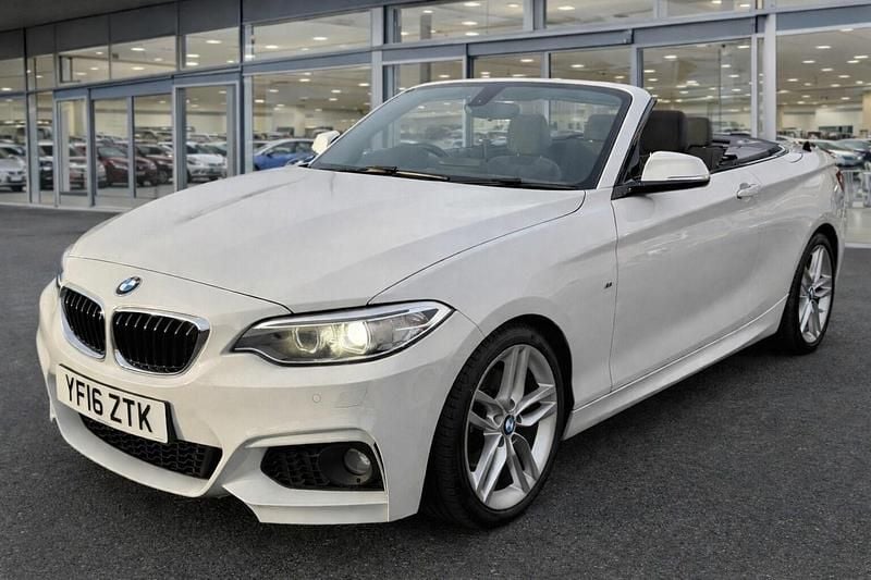 White Used 2016 BMW 218 M Sport Cabriolet | £6,995 (Super price) - Image 1/4