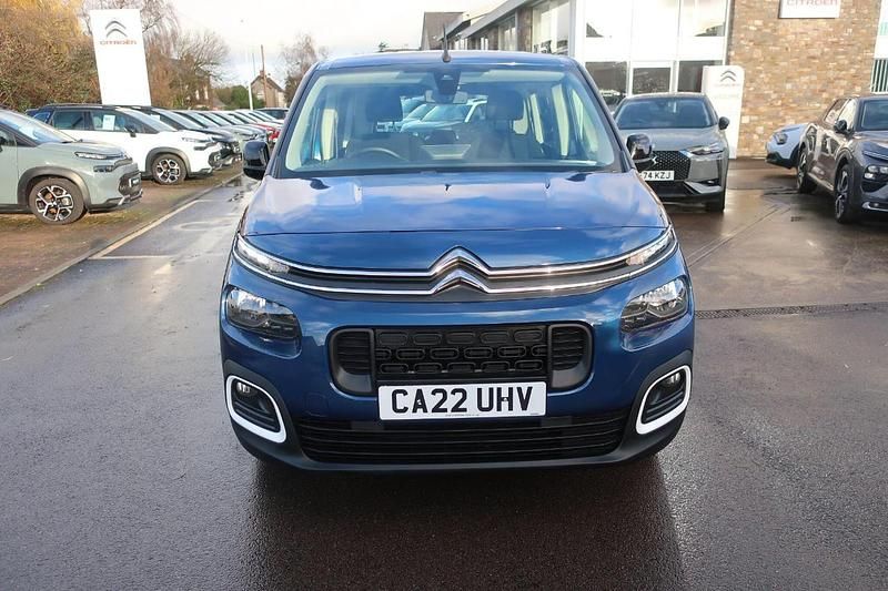 Blue Used 2022 Citroën Berlingo Feel MPV | £18,495 (Fair price) - Image 1/4