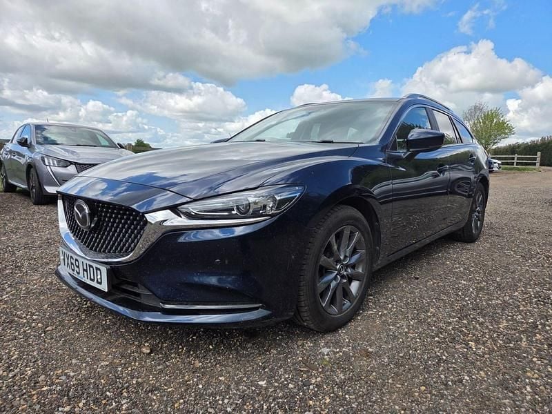 Begagnad Mazda 6 2019 Blå Kombi