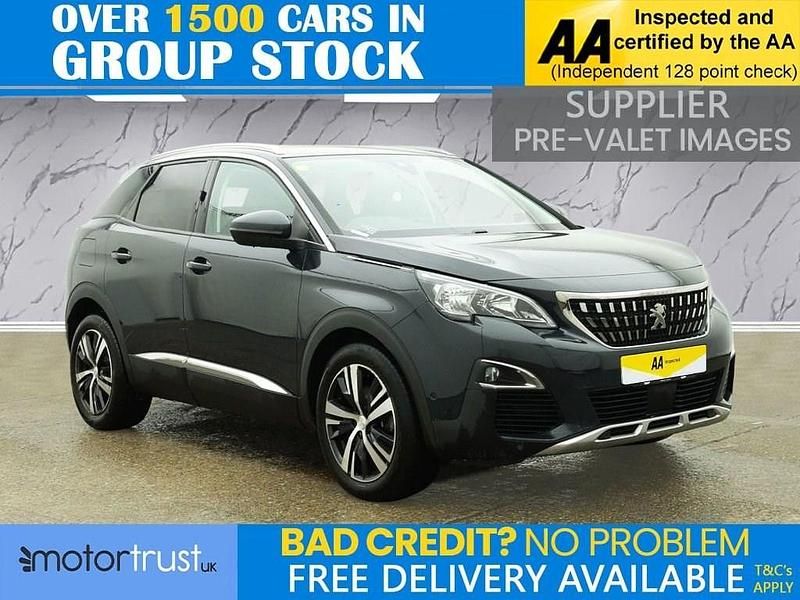 Grey Used 2020 Peugeot 3008 Allure Hatchback | £11,495 (Fair price) - Image 1/4