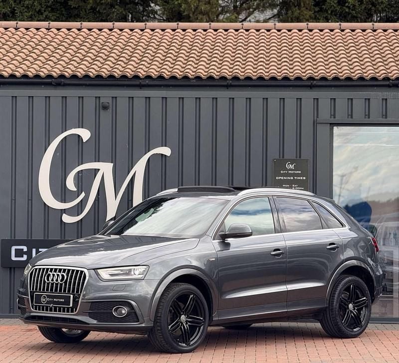 Grey Used 2013 Audi Q3 S-Line SUV | £7,790 (Fair price) - Image 1/4