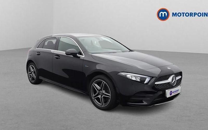 Black Used 2021 Mercedes A250 AMG line Hatchback | £17,349 (Fair price) - Image 1/4
