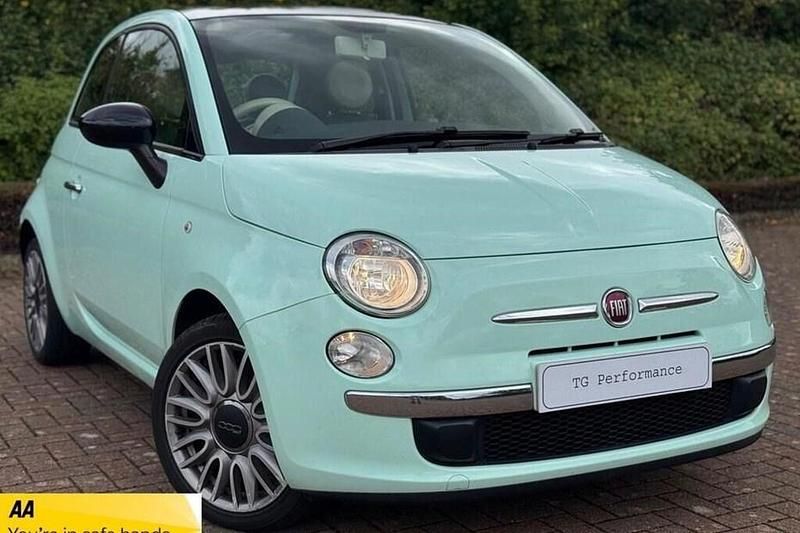 Green Used 2014 Fiat 500 Hatchback | £4,860 (Fair price) - Image 1/1