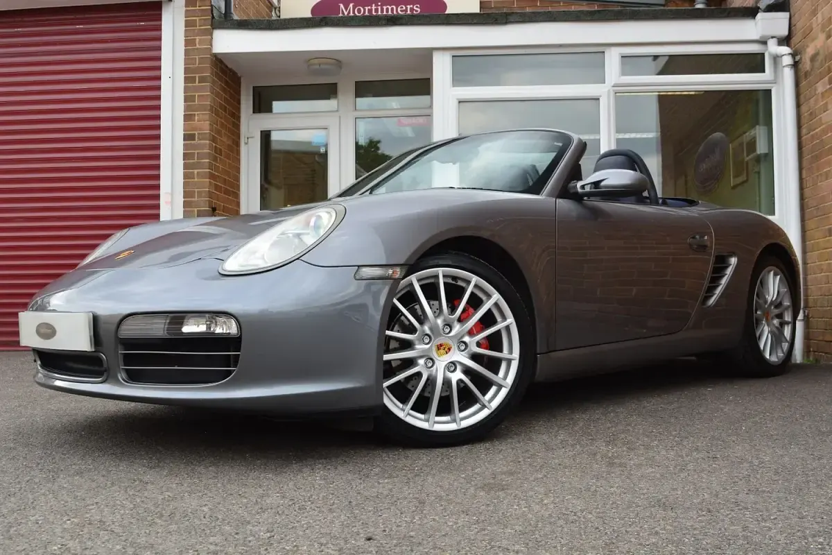 Used Porsche Boxster 280 HP (205 kW) 2005 Grey Cabriolet