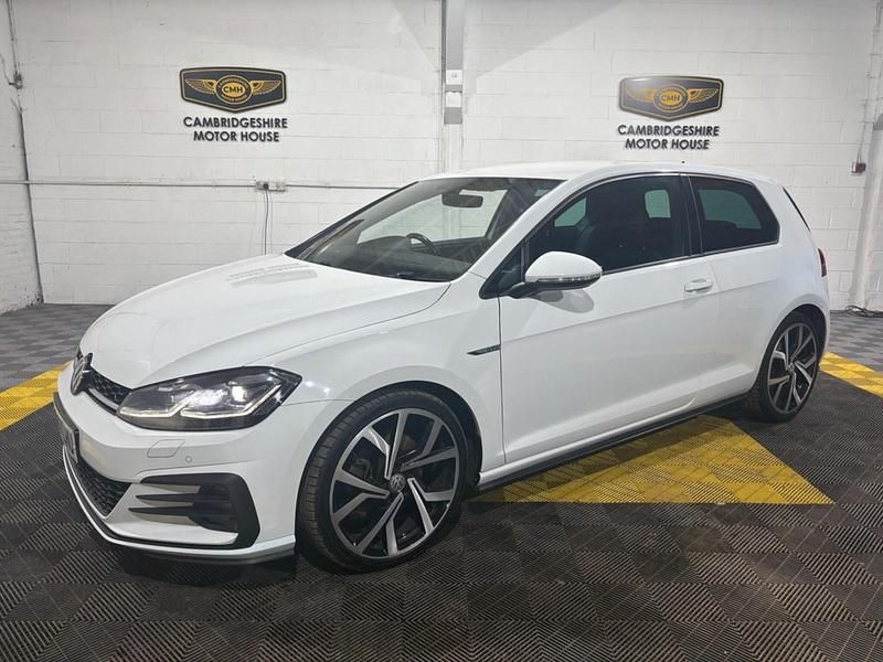 Used VW Golf VII GTD 184 HP (135 kW) 2017 White Hatchback