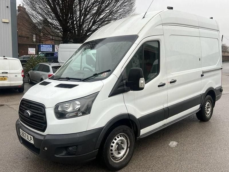 Used Ford Transit 130 HP (95 kW) 2018 White Van
