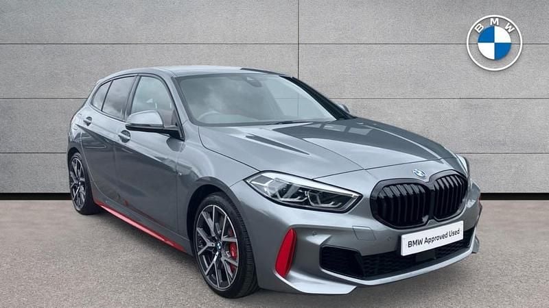 Grey Used 2021 BMW 128 Shadowline Hatchback | £25,713 (Fair price) - Image 1/4