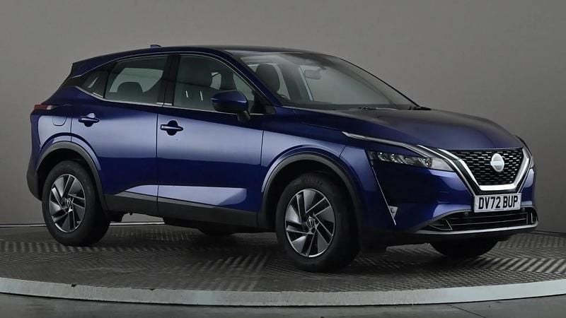 Blue Used 2022 Nissan Qashqai Acenta Premium SUV | £13,798 (Good price) - Image 1/3