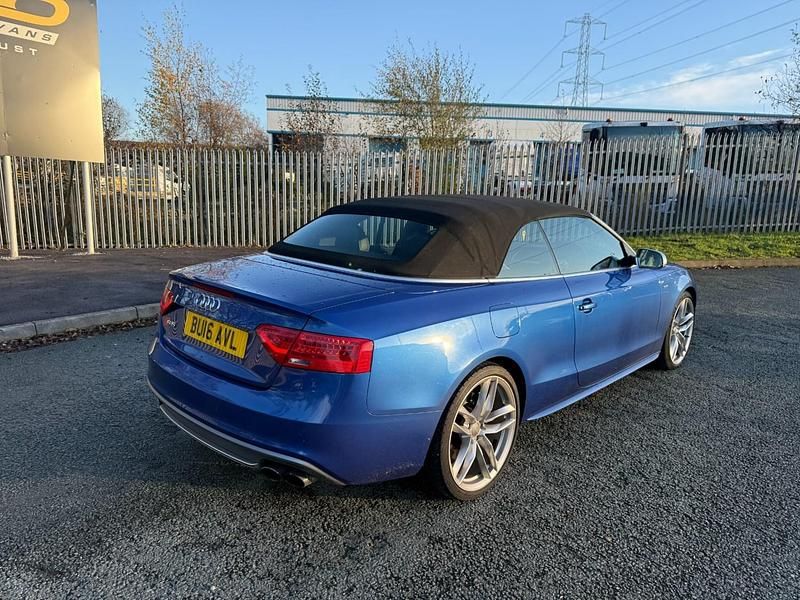 Begagnad Audi A5 Cabriolet Design 272 HK (200 kW) 2016 Blå Cab