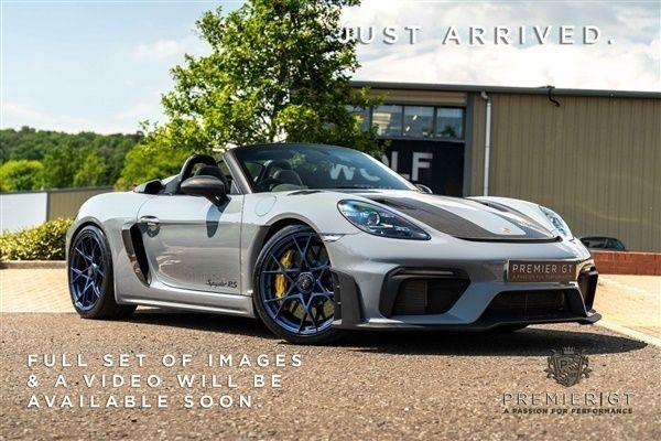 Grey Used 2024 Porsche 718 Spyder Cabriolet | £142,995 (Expensive) - Image 1/1