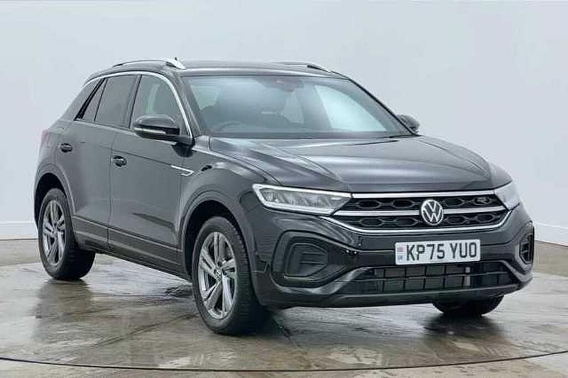 New VW T-Roc R-line 150 HP (110 kW) 2025 Black SUV
