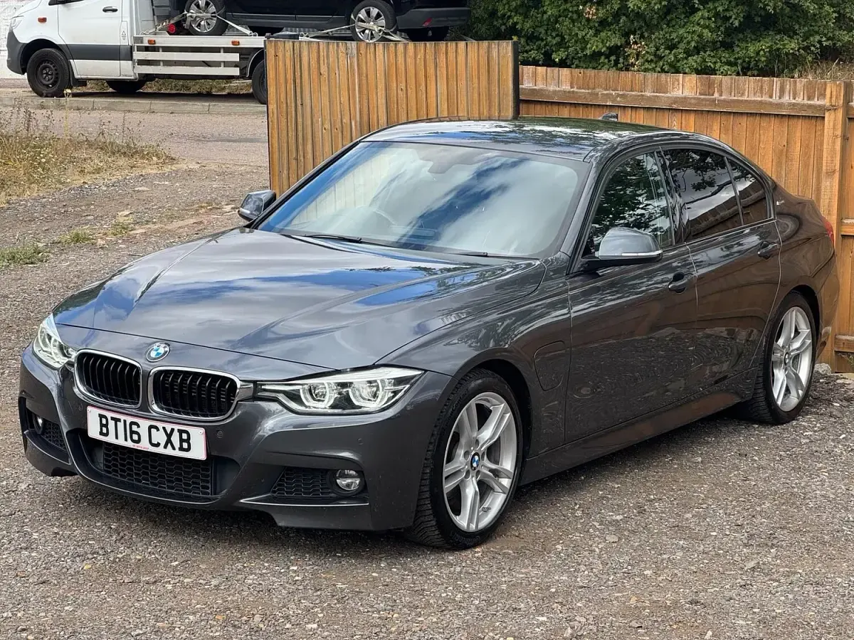 Used BMW 330e M Sport 252 HP (185 kW) 2016 Grey Sedan