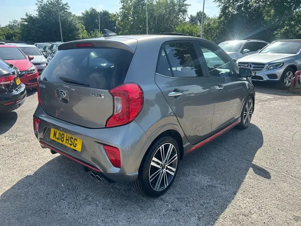 Used Kia Picanto GT-Line S 83 HP (61 kW) 2018 Silver Hatchback
