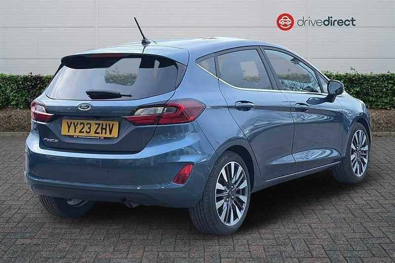 Used Ford Fiesta Titanium X 100 HP (73 kW) 2023 Blue Hatchback