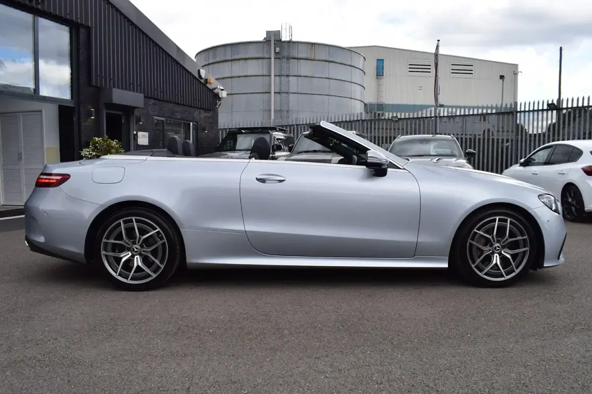 Used Mercedes E300 AMG Line Premium 2021 Silver Cabriolet
