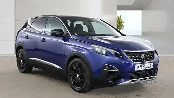 Used Peugeot 3008 GT-line 2018 Blue SUV
