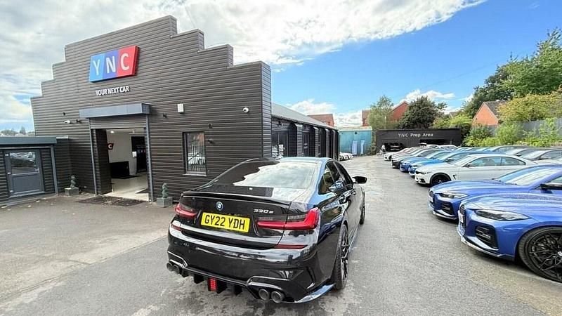 Black Used 2022 BMW 330e M Sport Sedan | £25,991 (Fair price) - Image 1/4