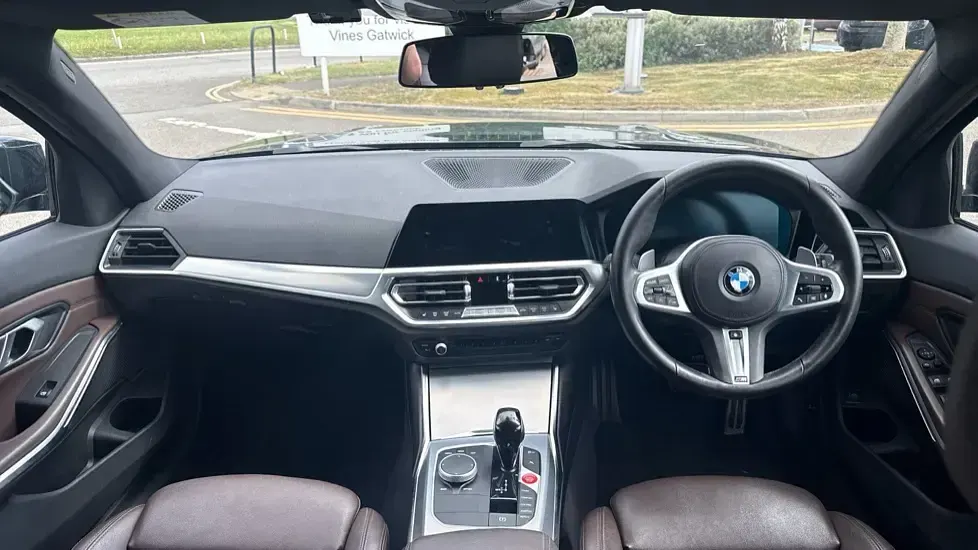 Used BMW 330 M Sport 286 HP (210 kW) 2021 Black Estate
