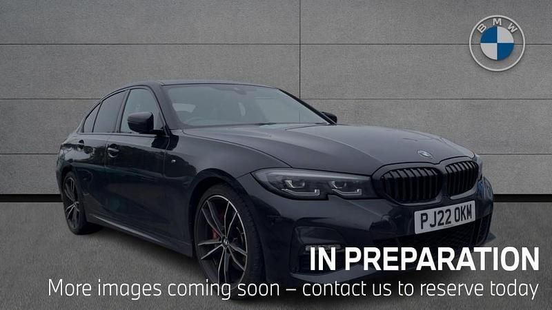 Black Used 2022 BMW 320 M Sport | £25,990 (Fair price) - Image 1/4