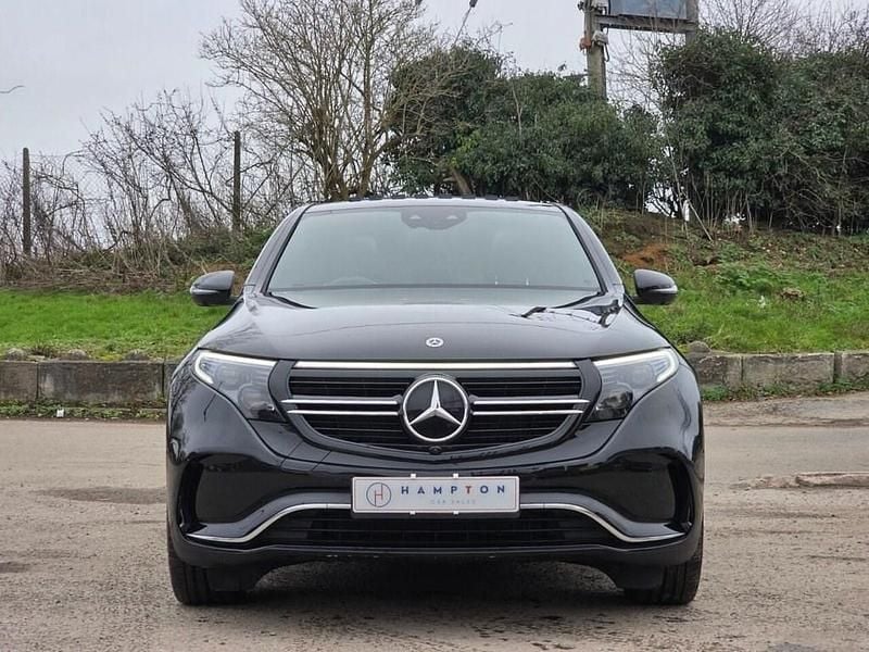 Used Mercedes EQC400 AMG line 300 kW (408 HP) 2021 Black SUV